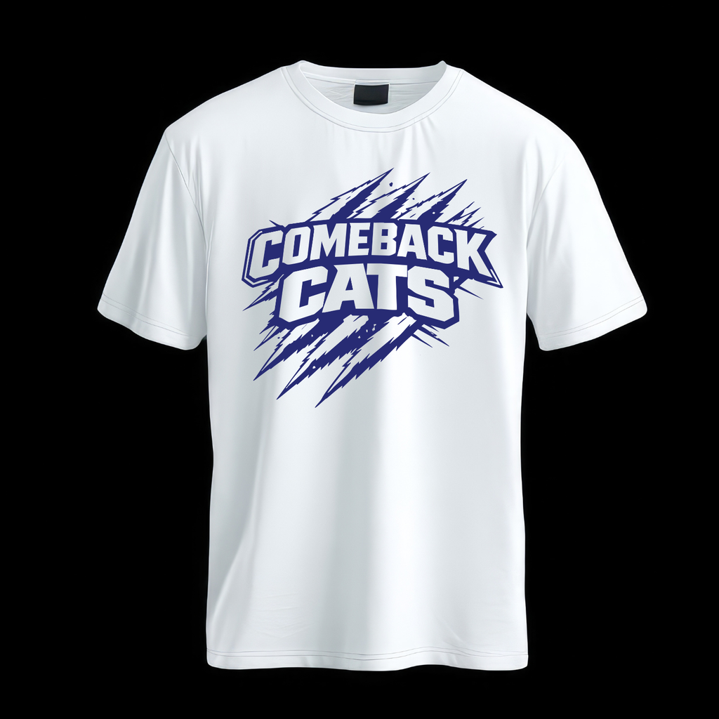 Comeback Cats Claw Mark Tee
