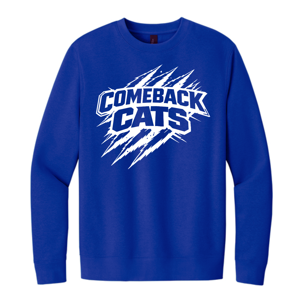 Comeback Cats Claw Mark Crewneck Sweatshirt