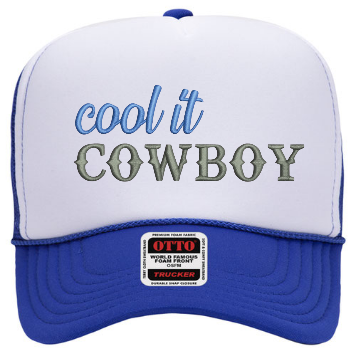Cool it Cowboy Trucker hat