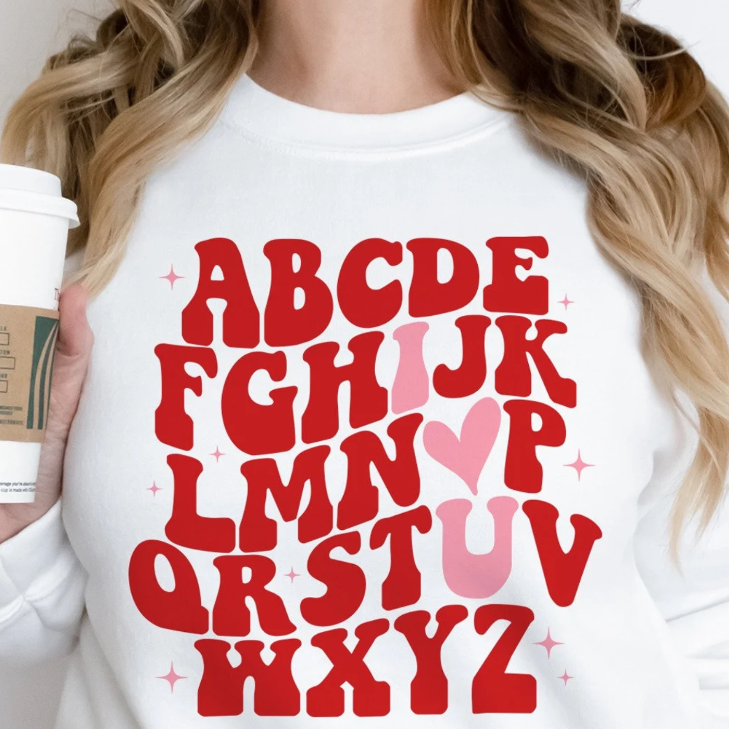 ABC Valentine Crewneck