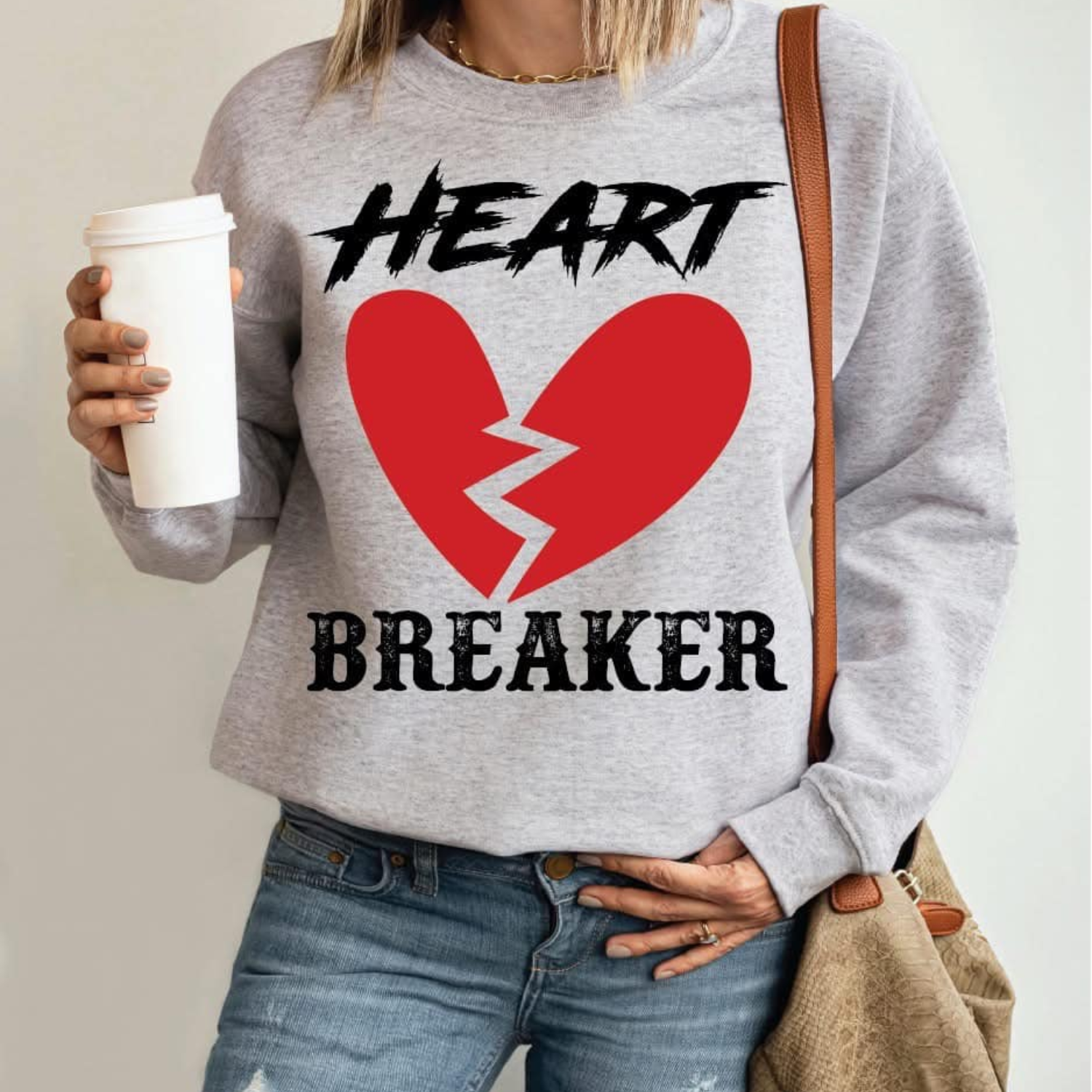 Heart Breaker Crewneck Sweatshirt