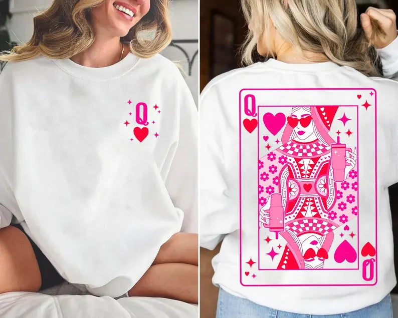 Queen of Hearts Valentine Tee