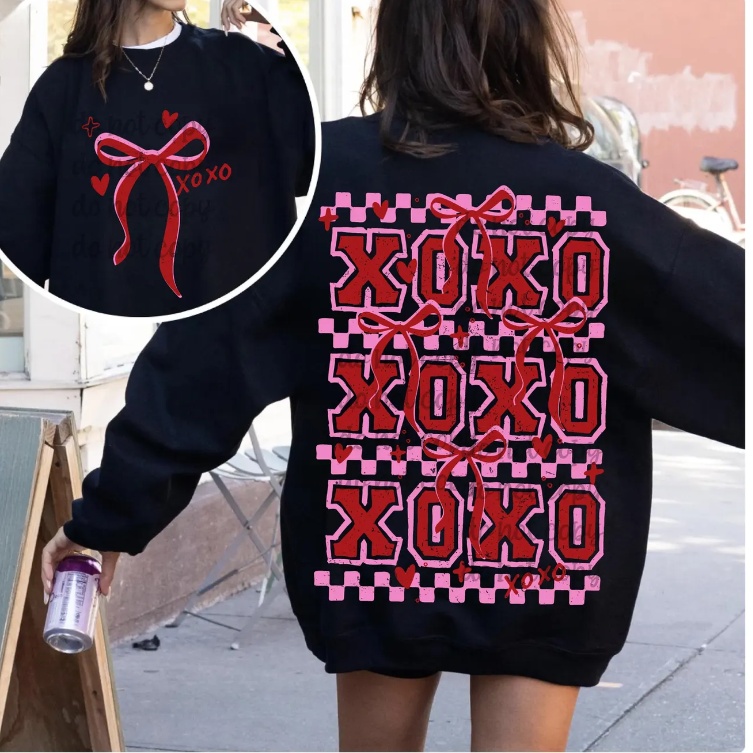 XOXO Crewneck Sweatshirt