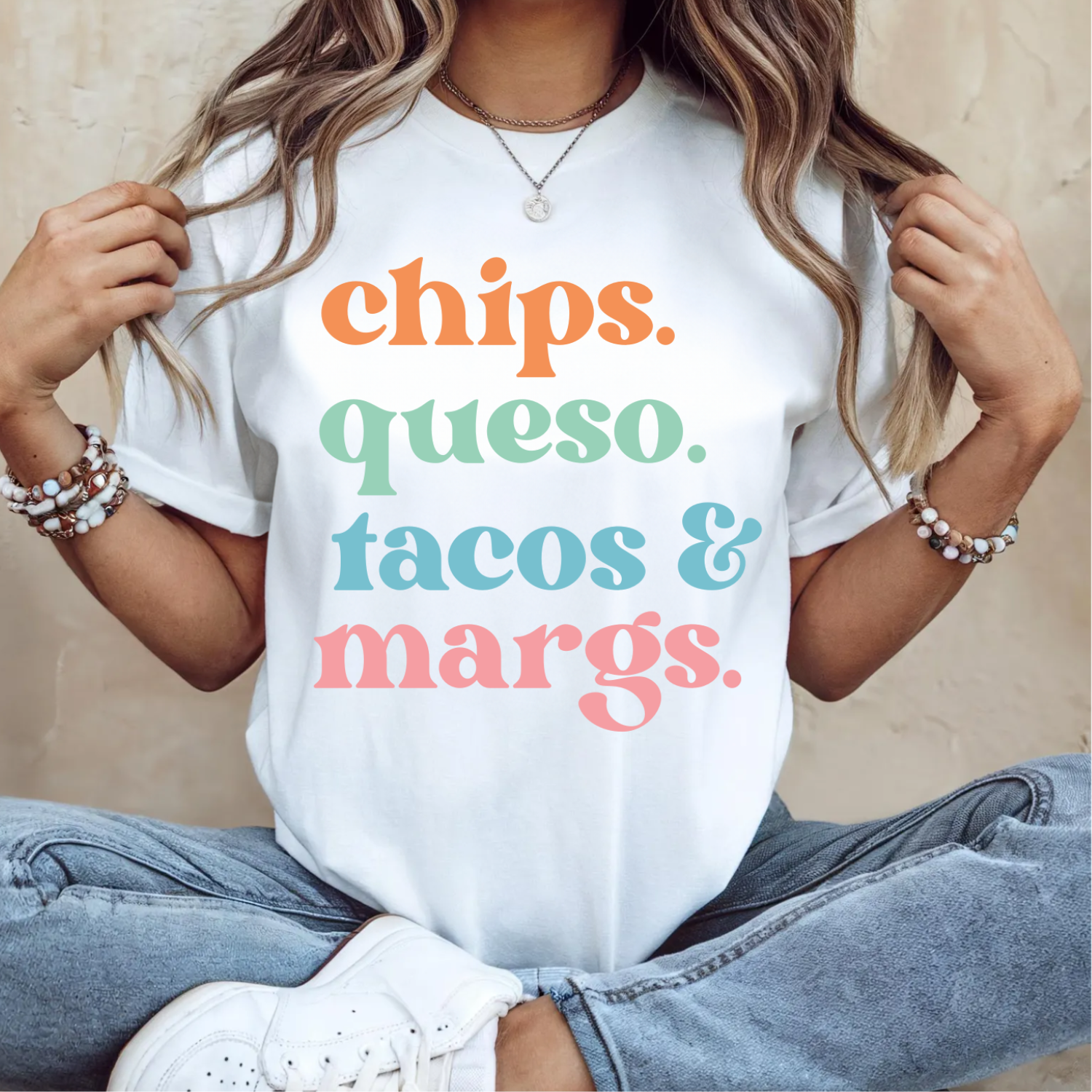 Chips Queso Tacos & Margs