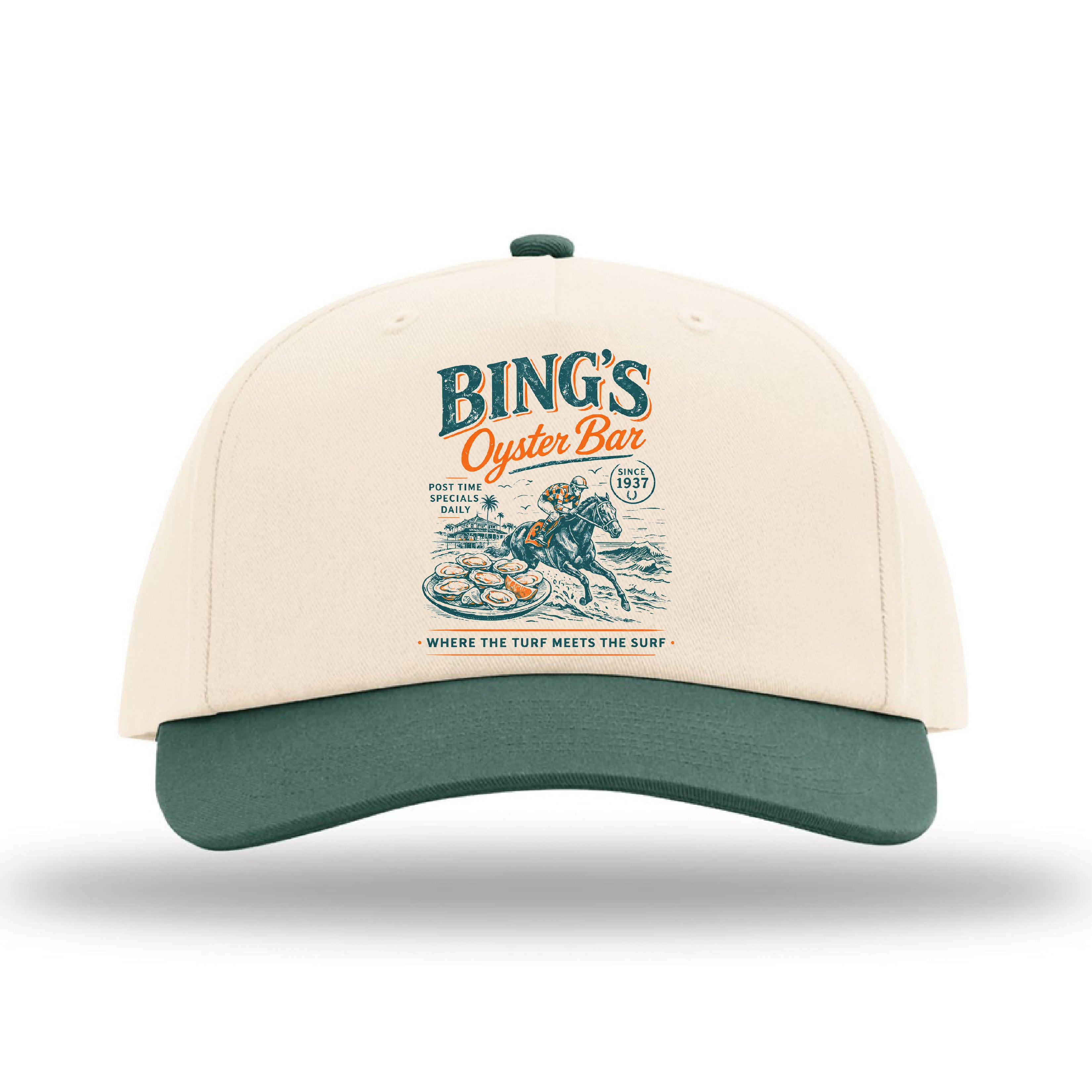 Bing's Oyster Bar Scene Two-Tone Hat