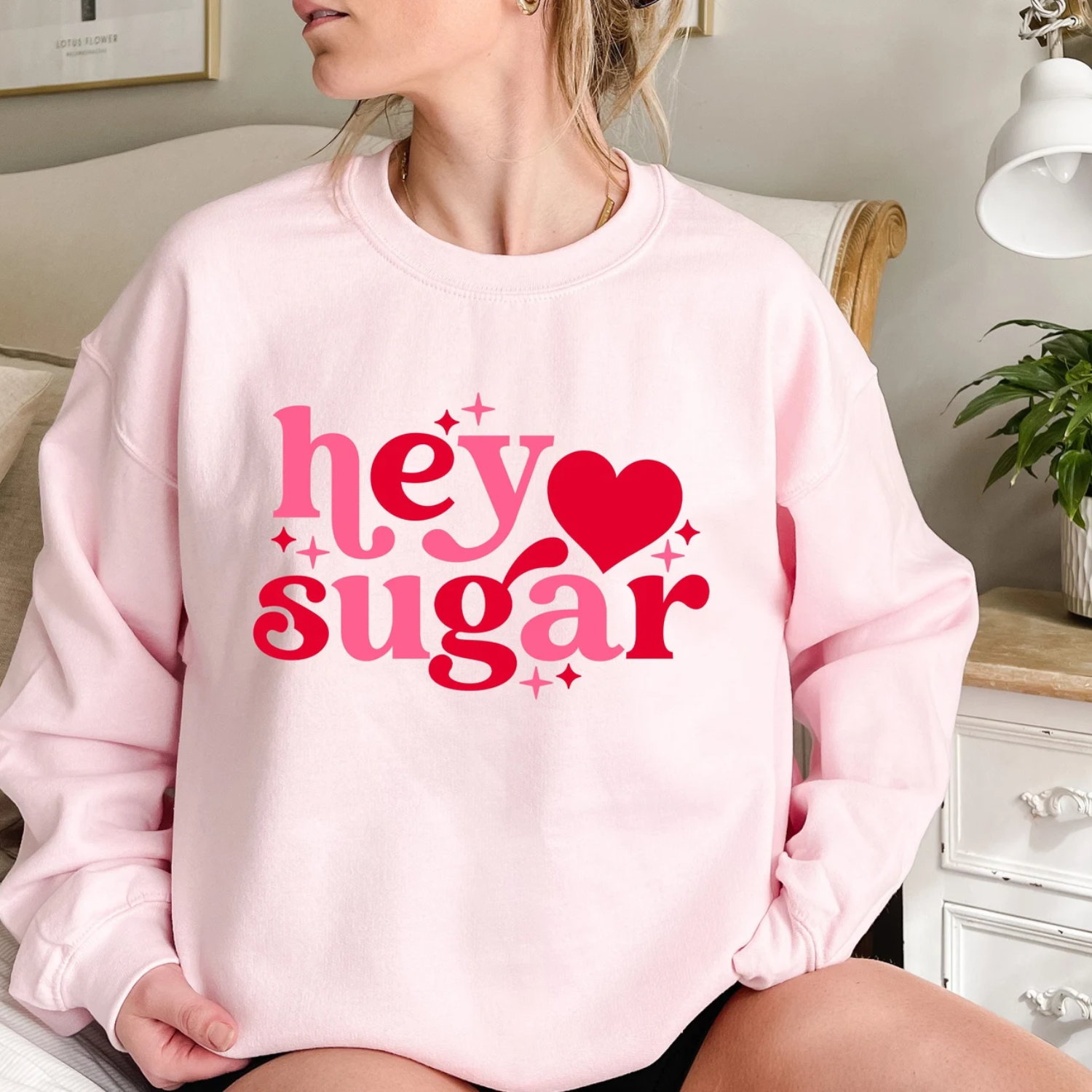 Hey Sugar Crewneck Sweatshirt