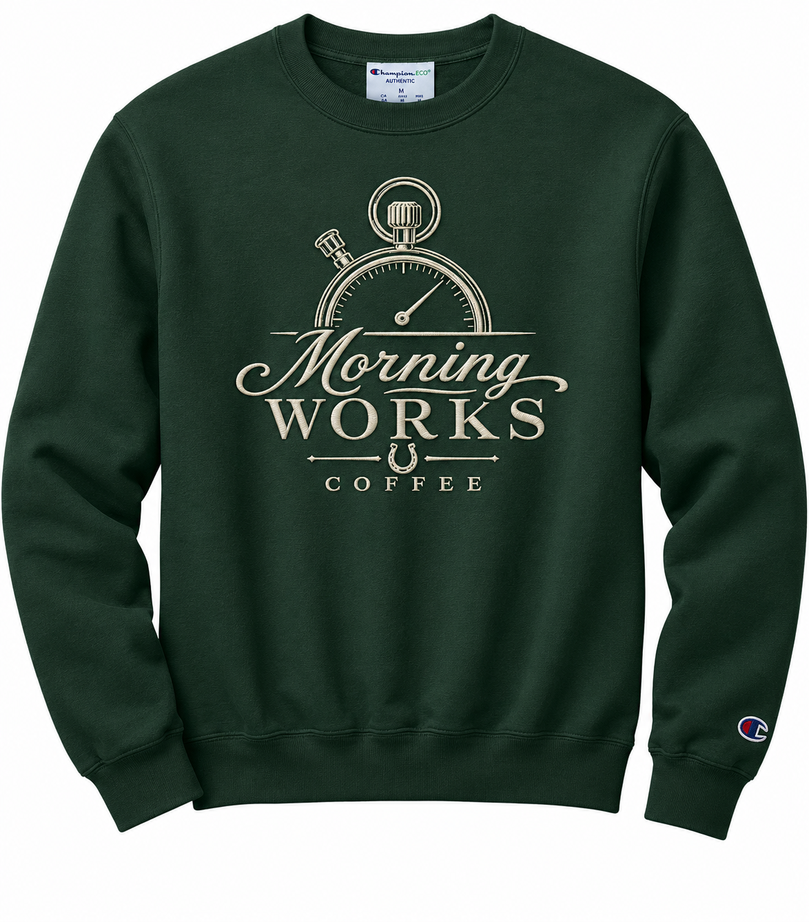 Morning Works Coffee Crewneck Fleece