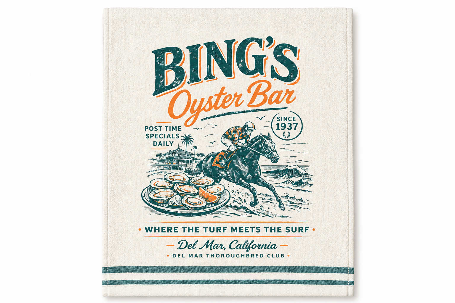 Bing's Oyster Bar Towel