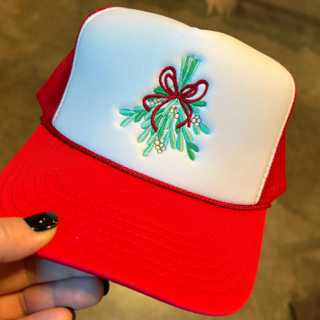 Under the Mistletoe Trucker Hat