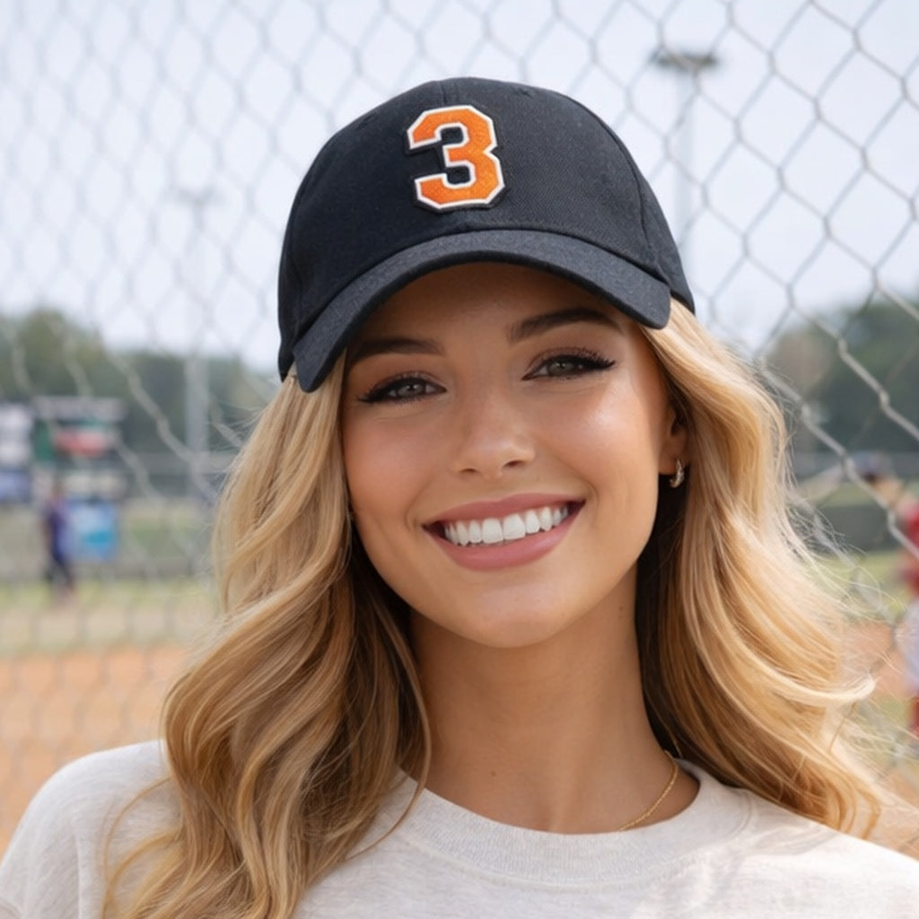 Custom Number Baseball Hat