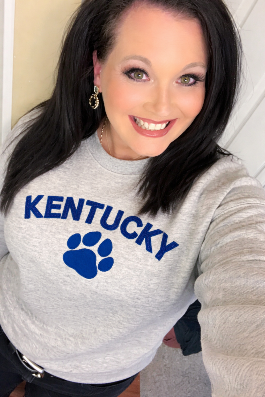 Embroidered Kentucky Crewneck